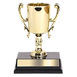 Medaillen, Preise und Tassen